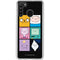Adult Swim Adventure Time Character Tiles Galaxy A21 Clear Case