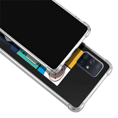 Adult Swim Adventure Time Character Tiles Galaxy A51 5G Clear Case