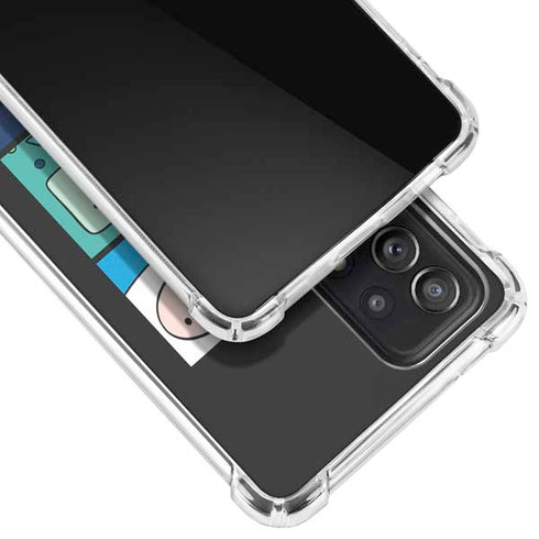 Adult Swim Adventure Time Character Tiles Galaxy A52 5G Clear Case