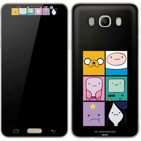 Adult Swim Adventure Time Character Tiles Galaxy J7 Skin