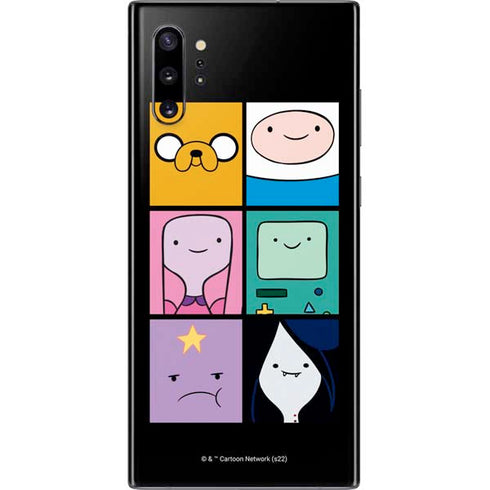 Adult Swim Adventure Time Character Tiles Galaxy Note 10 Plus Skin
