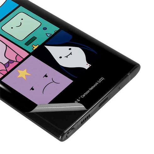 Adult Swim Adventure Time Character Tiles Galaxy Note 10 Plus Skin