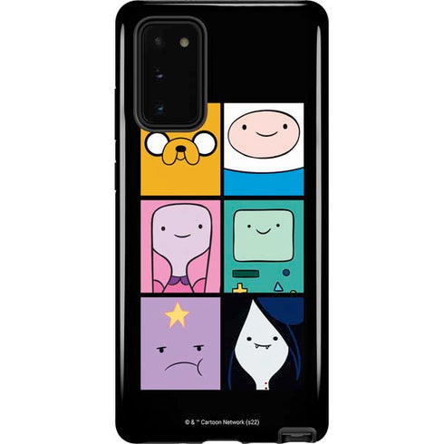 Adult Swim Adventure Time Character Tiles Galaxy Note20 5G Pro Case
