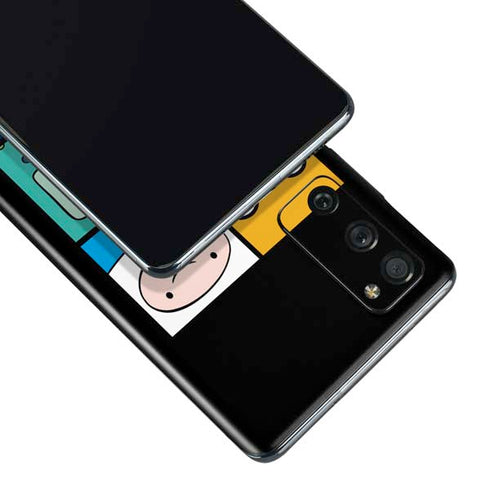 Adult Swim Adventure Time Character Tiles Galaxy S20 Fan Edition Skin