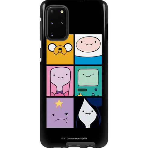 Adult Swim Adventure Time Character Tiles Galaxy S20 Plus Pro Case
