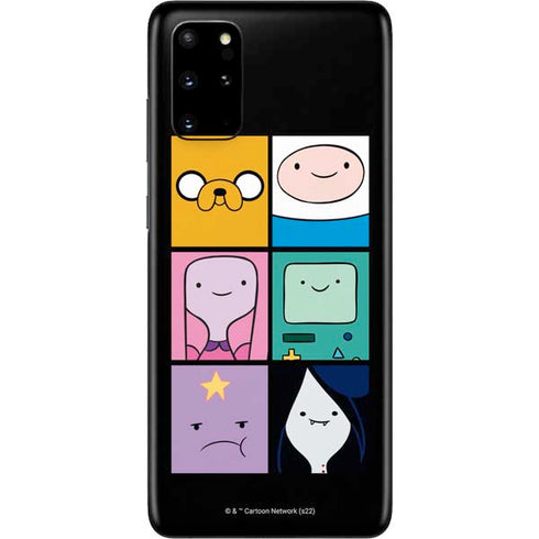 Adult Swim Adventure Time Character Tiles Galaxy S20 Plus Skin
