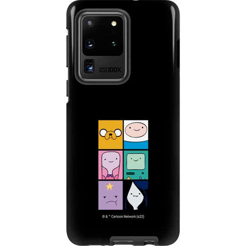 Adult Swim Adventure Time Character Tiles Galaxy S20 Ultra 5G Pro Case