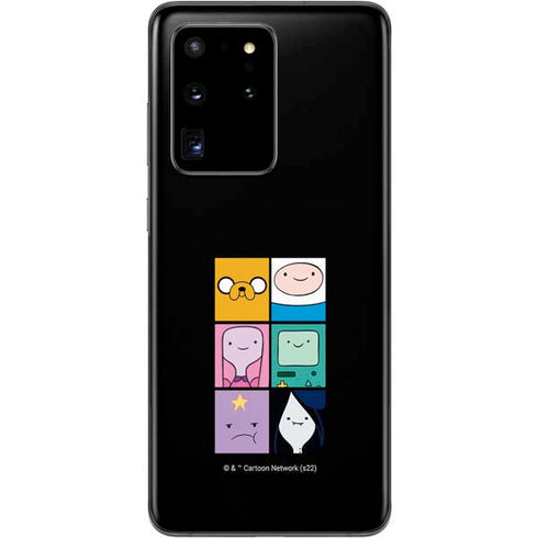 Adult Swim Adventure Time Character Tiles Galaxy S20 Ultra 5G Skin