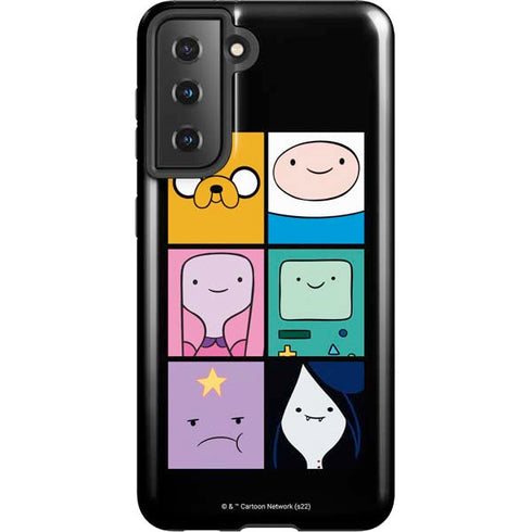 Adult Swim Adventure Time Character Tiles Galaxy S21 5G Pro Case