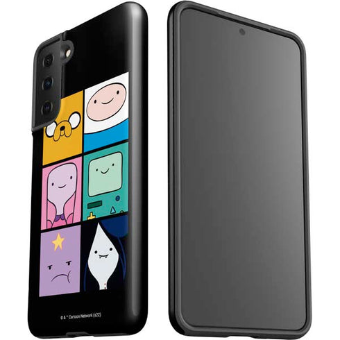 Adult Swim Adventure Time Character Tiles Galaxy S21 Plus 5G Pro Case