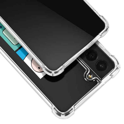 Adult Swim Adventure Time Character Tiles Galaxy S22 Clear Case