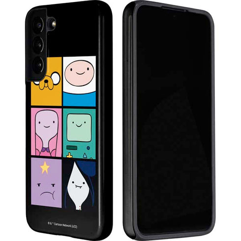 Adult Swim Adventure Time Character Tiles Galaxy S22 Plus Pro Case