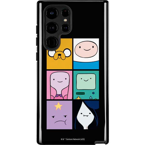 Adult Swim Adventure Time Character Tiles Galaxy S22 Ultra Pro Case