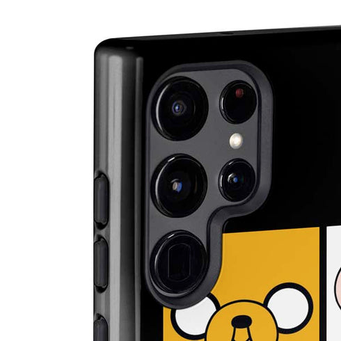 Adult Swim Adventure Time Character Tiles Galaxy S22 Ultra Pro Case