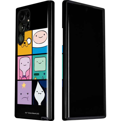 Adult Swim Adventure Time Character Tiles Galaxy S22 Ultra Pro Case