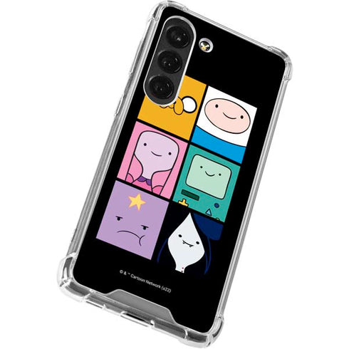Adult Swim Adventure Time Character Tiles Galaxy S23 Clear Case