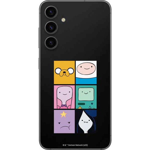 Adult Swim Adventure Time Character Tiles Galaxy S23 FE Skin