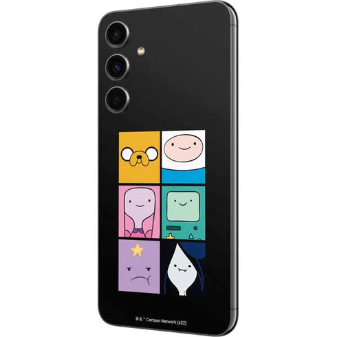 Adult Swim Adventure Time Character Tiles Galaxy S23 FE Skin