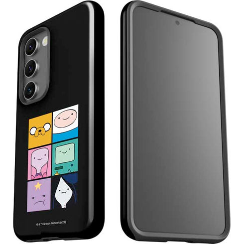 Adult Swim Adventure Time Character Tiles Galaxy S23 Plus Pro Case
