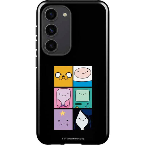 Adult Swim Adventure Time Character Tiles Galaxy S23 Pro Case