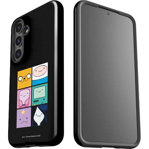 Adult Swim Adventure Time Character Tiles Galaxy S24 Plus Impact Case