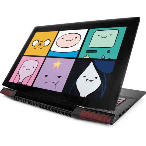 Adult Swim Adventure Time Character Tiles Lenovo IdeaPad Skin