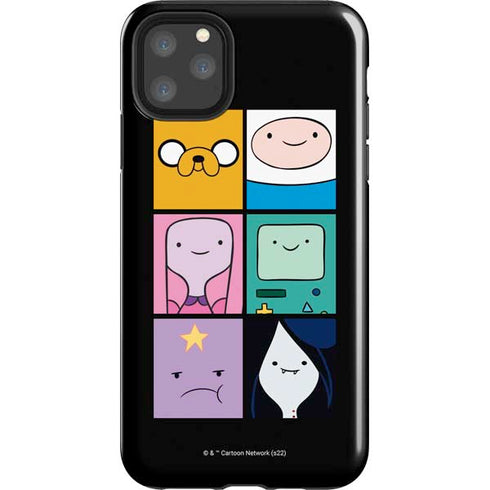 Adult Swim Adventure Time Character Tiles iPhone 11 Pro Max Impact Case