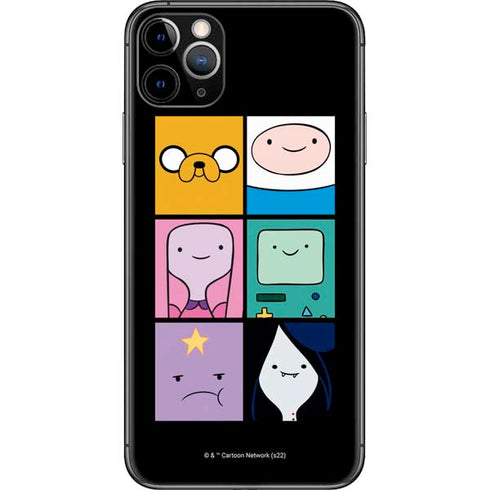 Adult Swim Adventure Time Character Tiles iPhone 11 Pro Max Skin