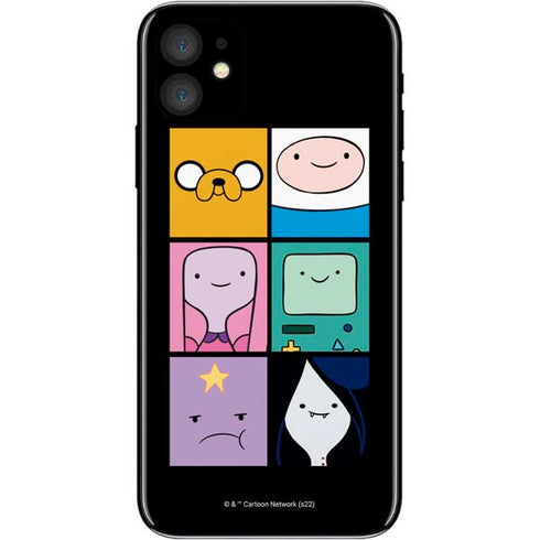 Adult Swim Adventure Time Character Tiles iPhone 11 Skin
