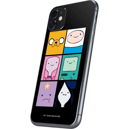 Adult Swim Adventure Time Character Tiles iPhone 11 Skin