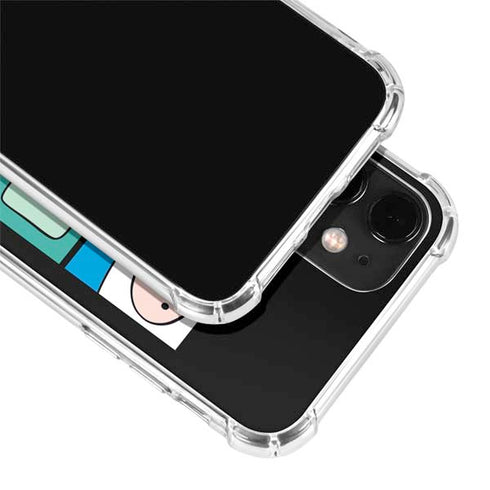 Adult Swim Adventure Time Character Tiles iPhone 12 Clear Case