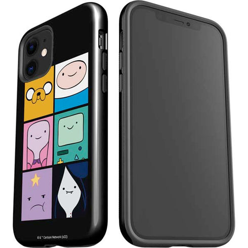 Adult Swim Adventure Time Character Tiles iPhone 12 Impact Case