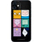 Adult Swim Adventure Time Character Tiles iPhone 12 Mini Skin