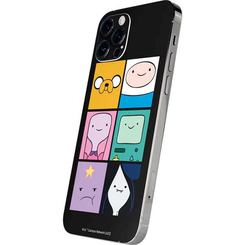 Adult Swim Adventure Time Character Tiles iPhone 12 Pro Max Skin