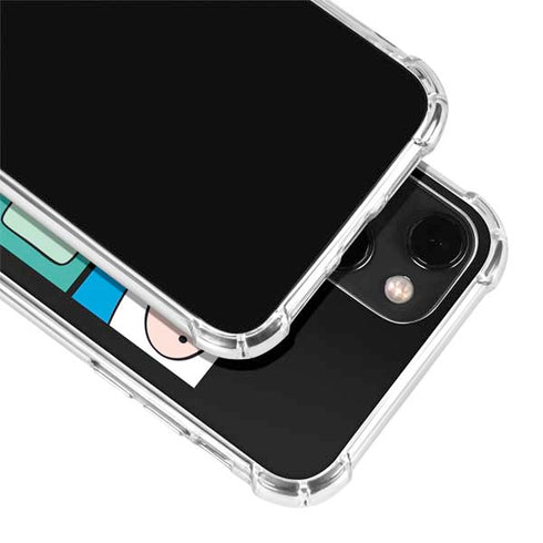 Adult Swim Adventure Time Character Tiles iPhone 13 Mini Clear Case