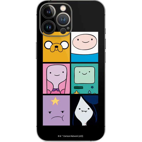 Adult Swim Adventure Time Character Tiles iPhone 13 Pro Max Skin