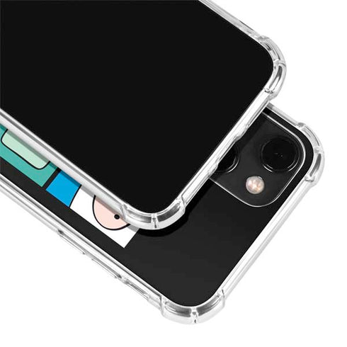 Adult Swim Adventure Time Character Tiles iPhone 14 Plus Clear Case