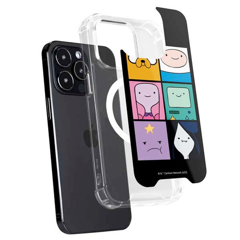 Adult Swim Adventure Time Character Tiles iPhone 15 Pro Max MagSafe Case