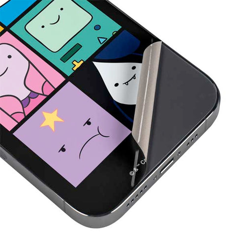 Adult Swim Adventure Time Character Tiles iPhone 14 Pro Max Skin