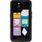 Adult Swim Adventure Time Character Tiles iPhone 14 Pro Max Waterproof Case