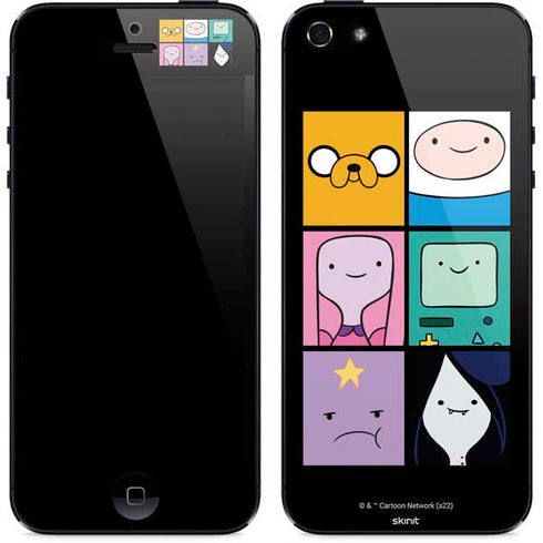 Adult Swim Adventure Time Character Tiles iPhone 5/5s/5SE Skin