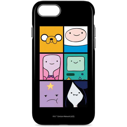 Adult Swim Adventure Time Character Tiles iPhone 8 Pro Case