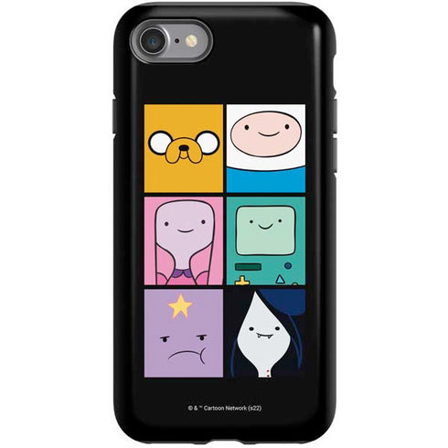 Adult Swim Adventure Time Character Tiles iPhone SE (2nd & 3rd Gen) Pro Case