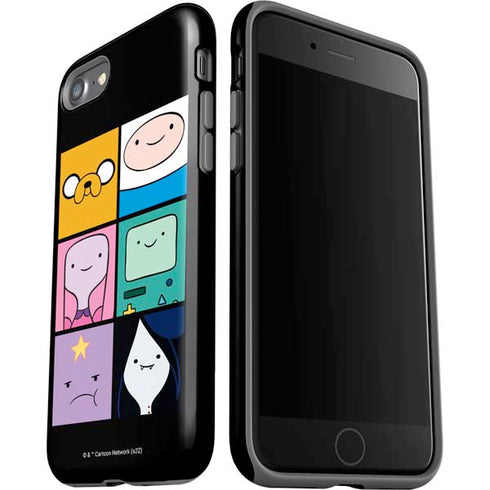 Adult Swim Adventure Time Character Tiles iPhone SE (2nd & 3rd Gen) Pro Case