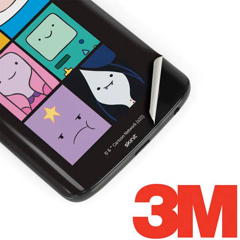 Adult Swim Adventure Time Character Tiles Moto G6 Skin