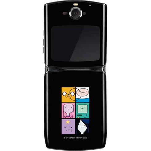Adult Swim Adventure Time Character Tiles Motorola RAZR Skin
