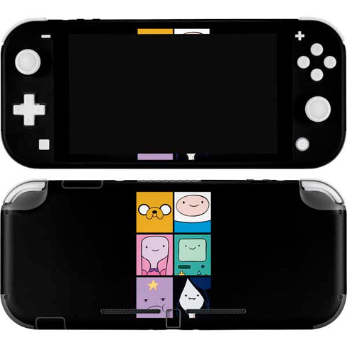 Adult Swim Adventure Time Character Tiles Nintendo Switch Lite Skin