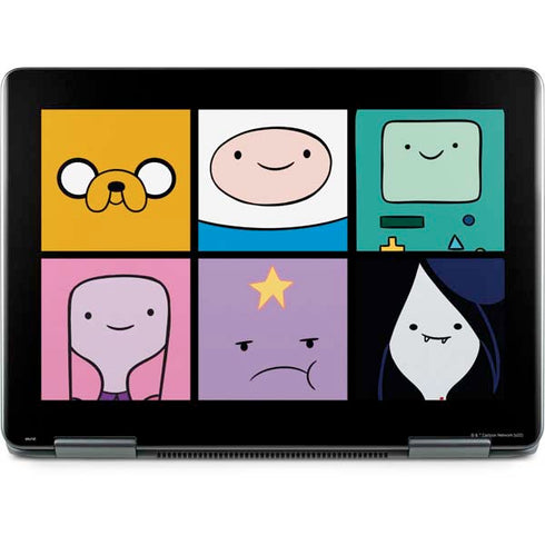 Adult Swim Adventure Time Character Tiles Notebook 9 Pro 13in (2017) Skin