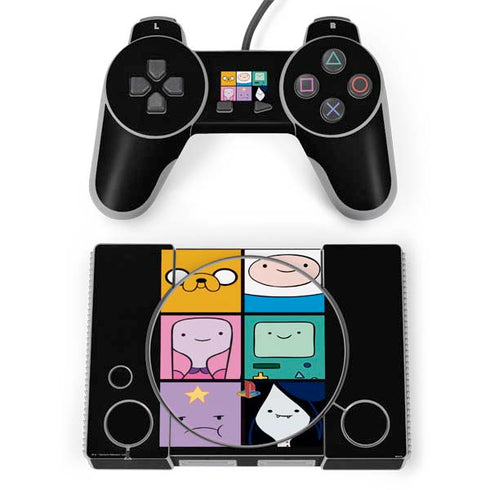 Adult Swim Adventure Time Character Tiles PlayStation Classic Bundle Skin
