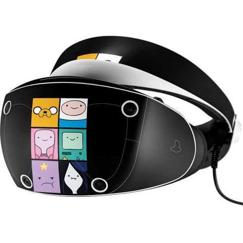 Adult Swim Adventure Time Character Tiles PlayStation VR2 Skin